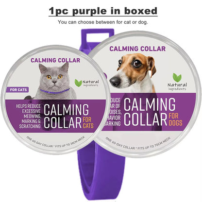 Calming Pheromone Collar for Cats – Pet Anti Anxiety Products 10104796447021-1