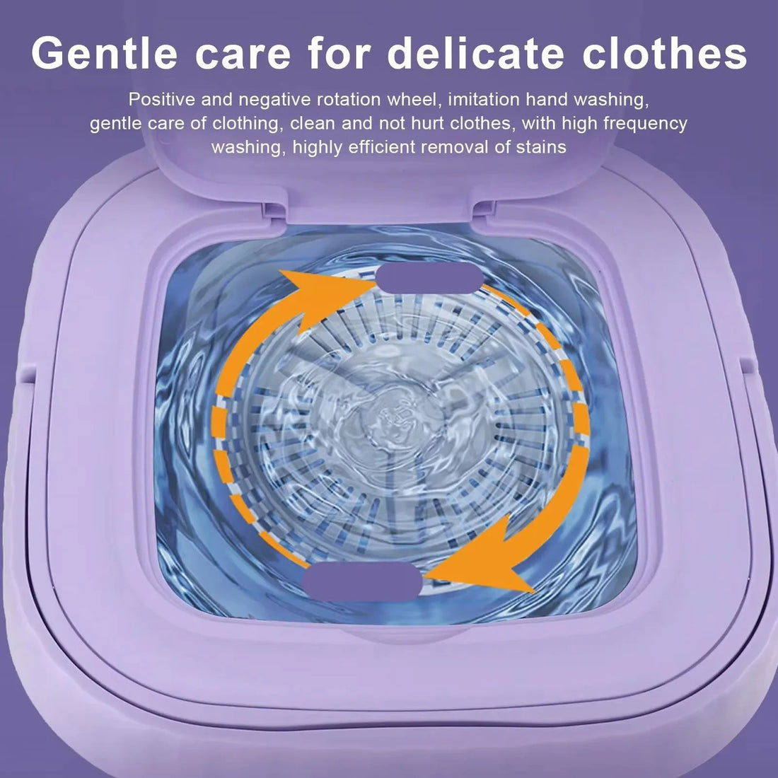 Electric Portable Washing Machine for Travel and Underwear – 8L Mini Folding Design 338423
