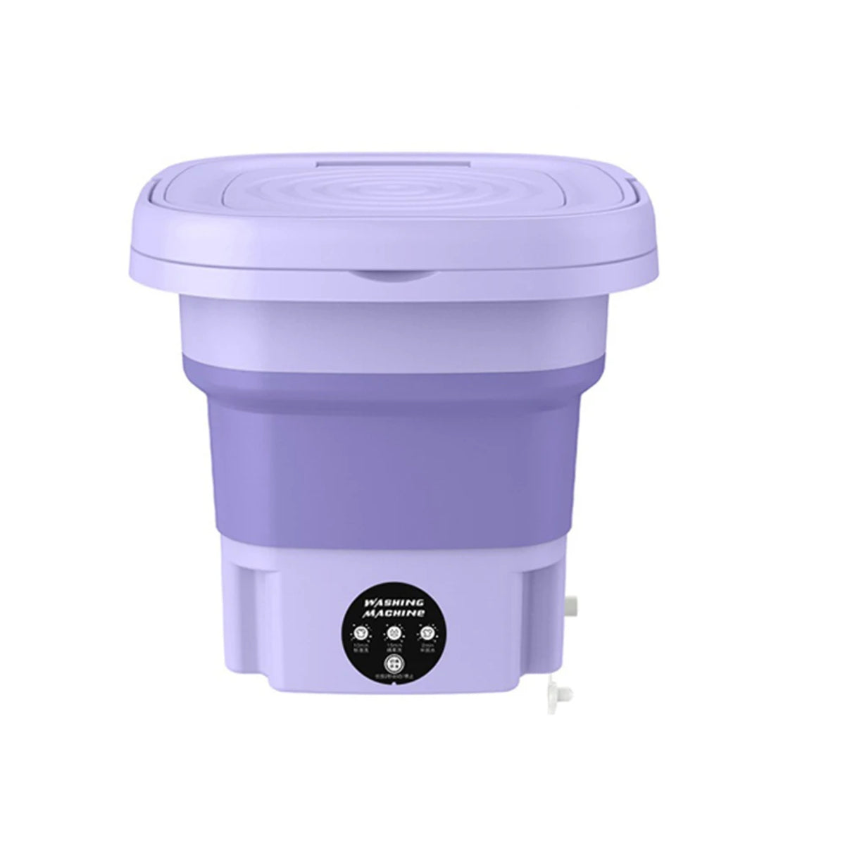 Electric Portable Washing Machine for Travel and Underwear – 8L Mini Folding Design 338423