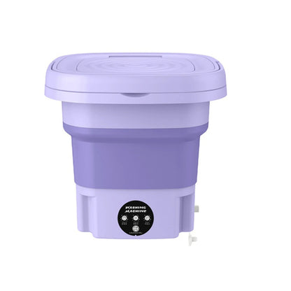 Electric Portable Washing Machine for Travel and Underwear – 8L Mini Folding Design 338423