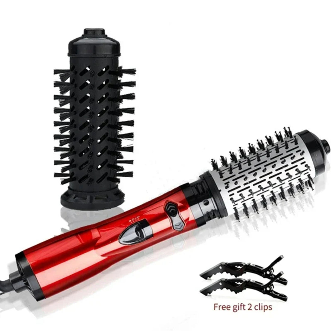 Electric Rotating Hair Dryer - 3 in 1 Styler with Hot Air and Round Brush 338031