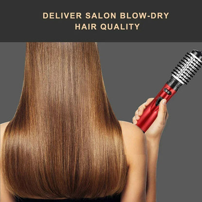 Electric Rotating Hair Dryer - 3 in 1 Styler with Hot Air and Round Brush 338031
