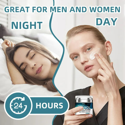 Collagen Retinol Face Cream for Wrinkle Repair - Day and Night Moisturizer 345695