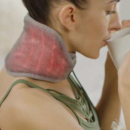 Calming Heated Neck Wrap for Pain Relief – USB-Powered and Weighted Design 1005007059254413-al