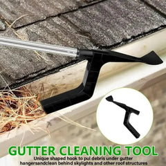 Extendable Gutter Cleaning Tool for Roof – Easy to Use