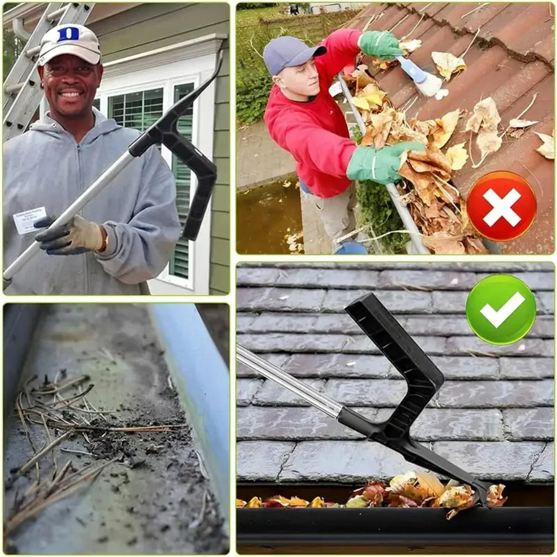 Extendable Gutter Cleaning Tool for Roof – Easy to Use 262994