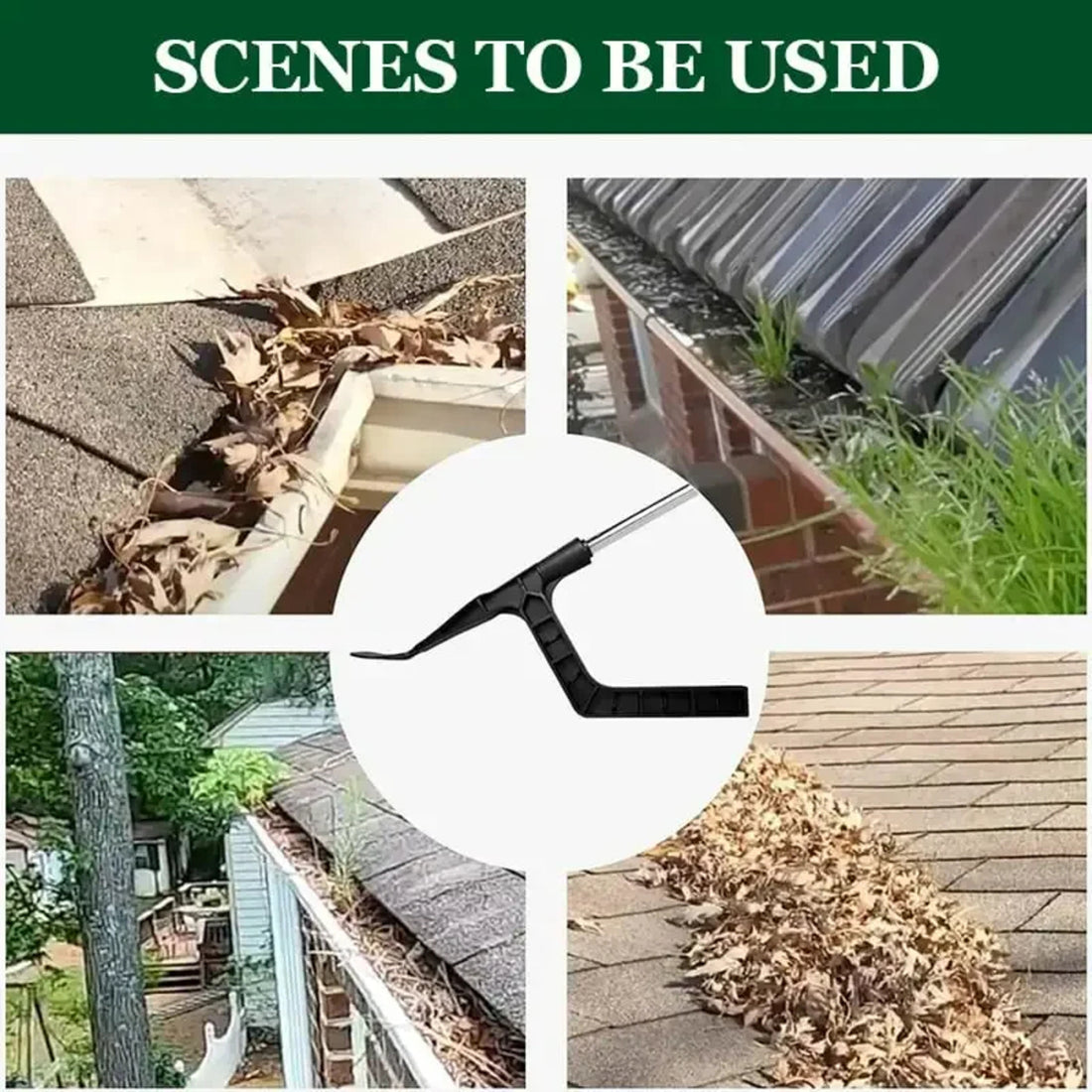 Extendable Gutter Cleaning Tool for Roof – Easy to Use 262994