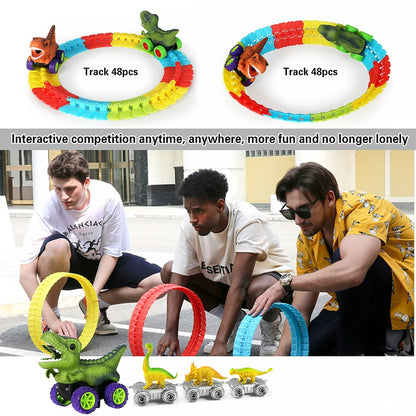Anti-gravity Dinosaur Car Track for 4-12 Years Old 333127