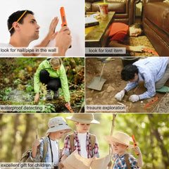 Handheld Pinpoint Metal Detector with LED Waterproof and Small Design