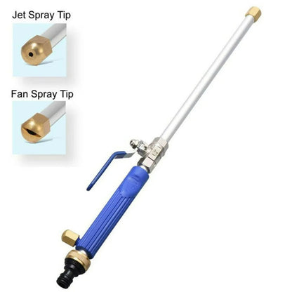 Metal Garden Hose Power Washer – Water Jet Spray Wand with Car Wash Hose Attachment 258711