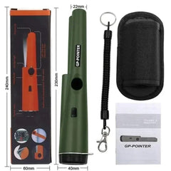 Handheld Pinpoint Metal Detector with LED Waterproof and Small Design