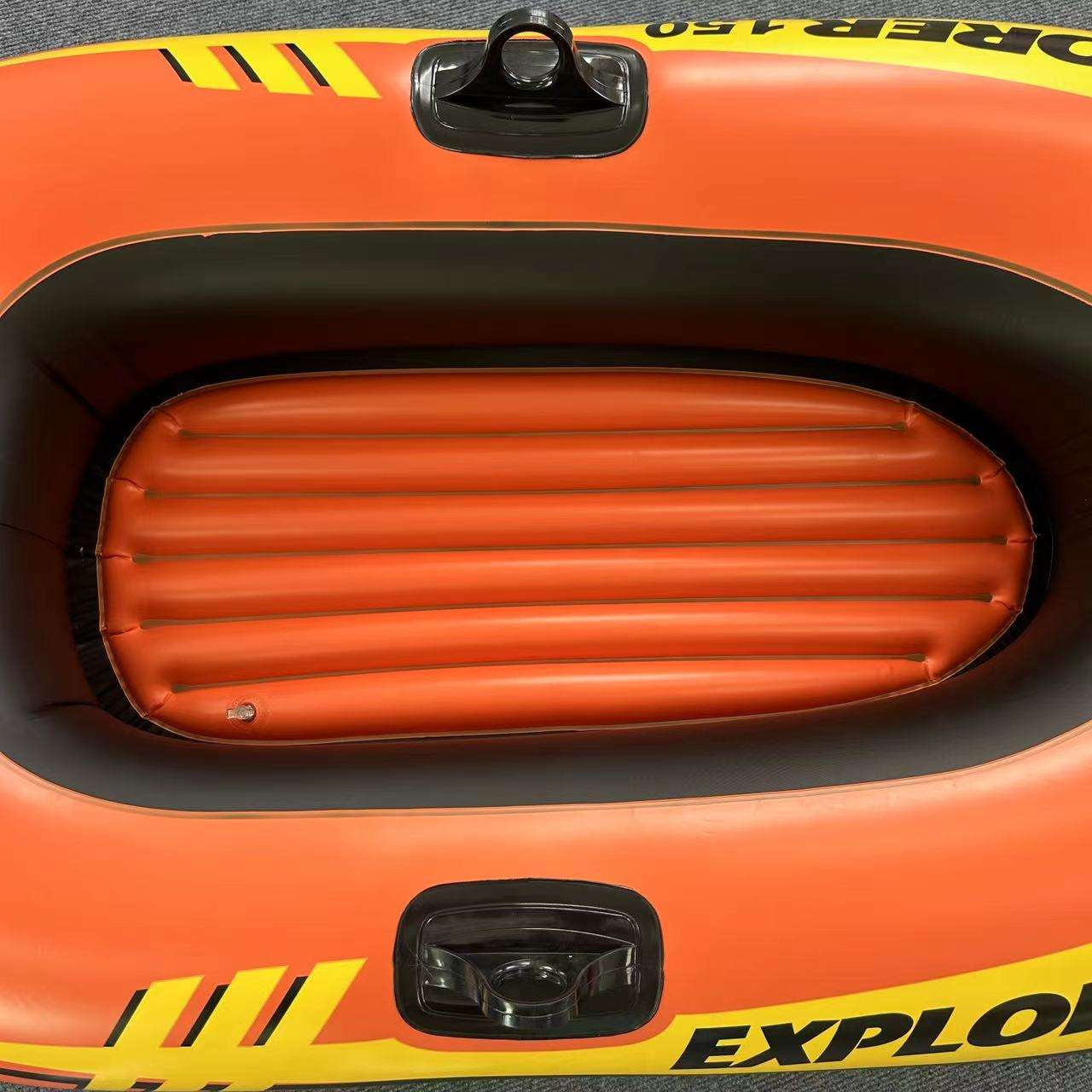 Explorer 150 Inflatable Boat Set Durable Water Raft Outdoor Recreation Gear 8653167886493-1