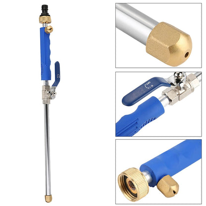 Metal Garden Hose Power Washer – Water Jet Spray Wand with Car Wash Hose Attachment 258711