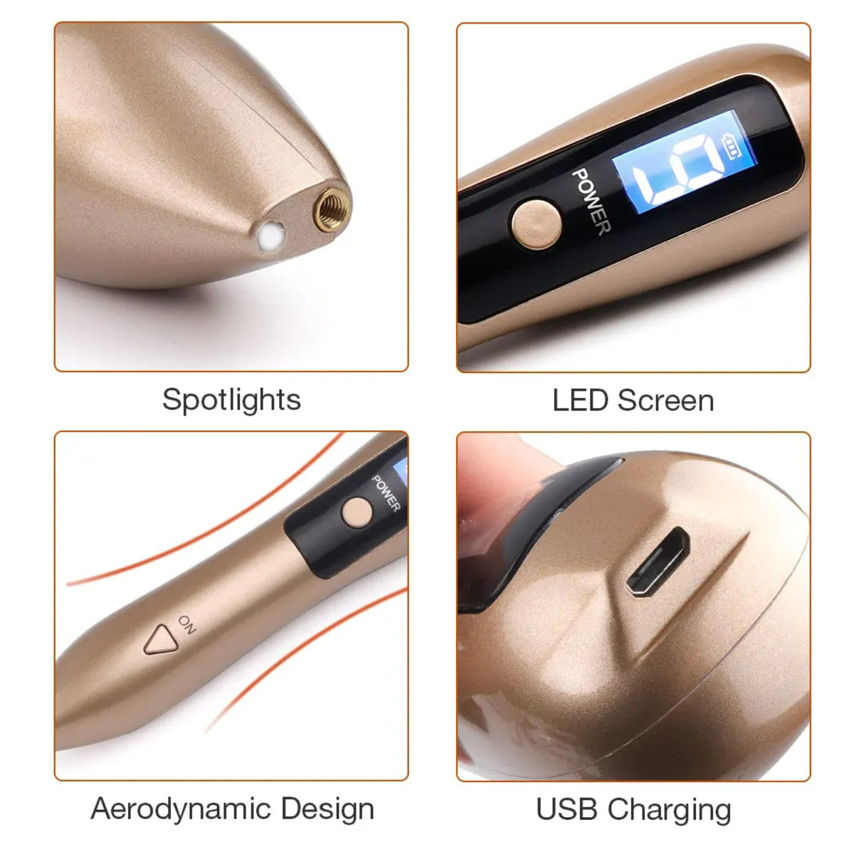 LCD Plasma Laser Pen – Portable Remover for Skin Tags, Freckles, Melasma & Tattoos