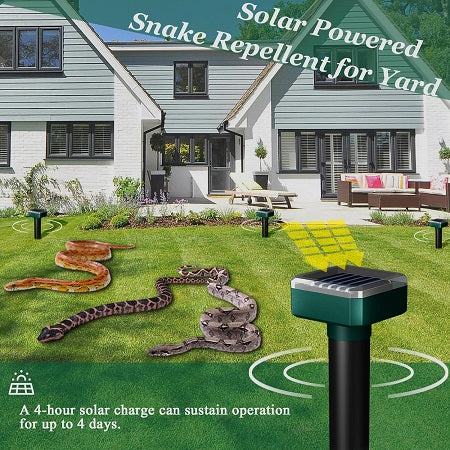 The Advanced Solar Electronic Snake Repeller