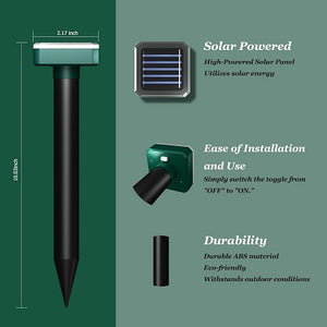 The Advanced Solar Electronic Snake Repeller