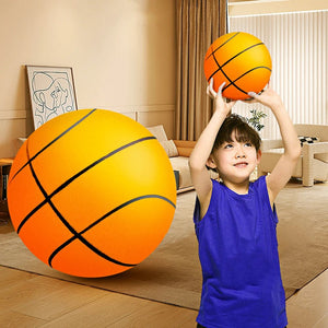 The Silent Basketball - Easy To Grip Quiet Ball For Various Indoor Activities