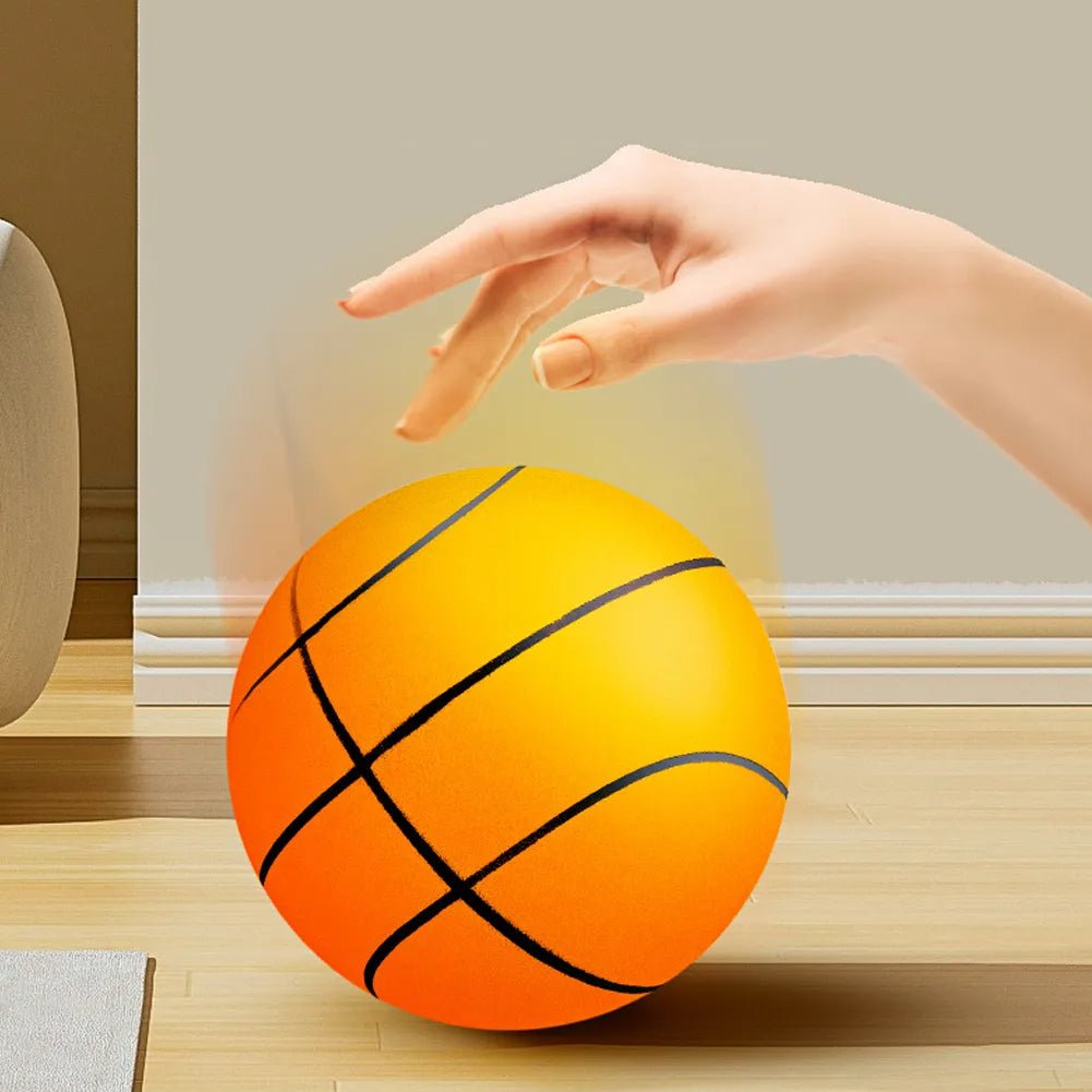 The Silent Basketball - Easy To Grip Quiet Ball For Various Indoor Activities