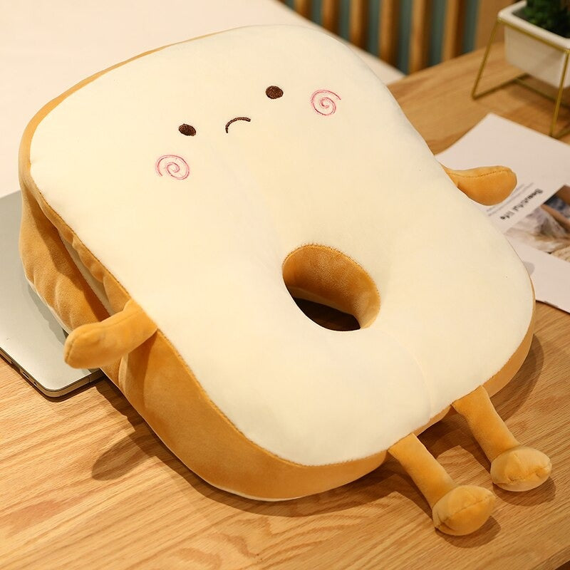 Bread Plush Nap Pillow