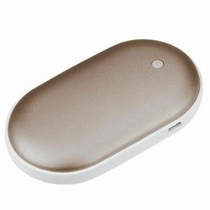 2-In-1 Rechargeable Hand Warmer With Powerbank Feature