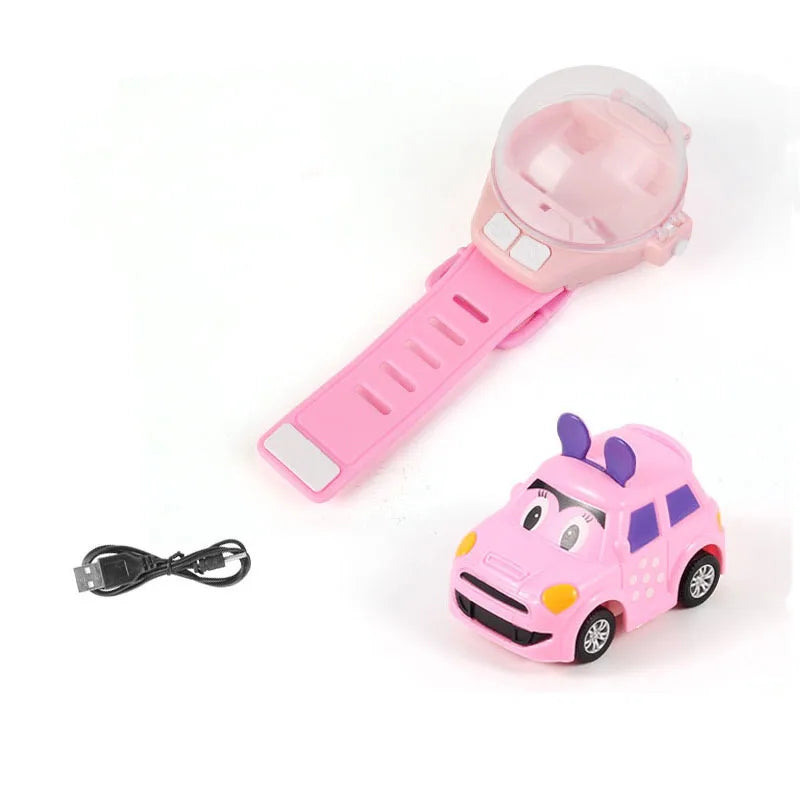 Interactive Wrist Racing Watch With Mini Remote Control Car 9907945439578-1