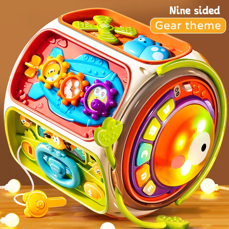 Interactive Musical Learning Activity Cube For Toddlers 15694856913245-1