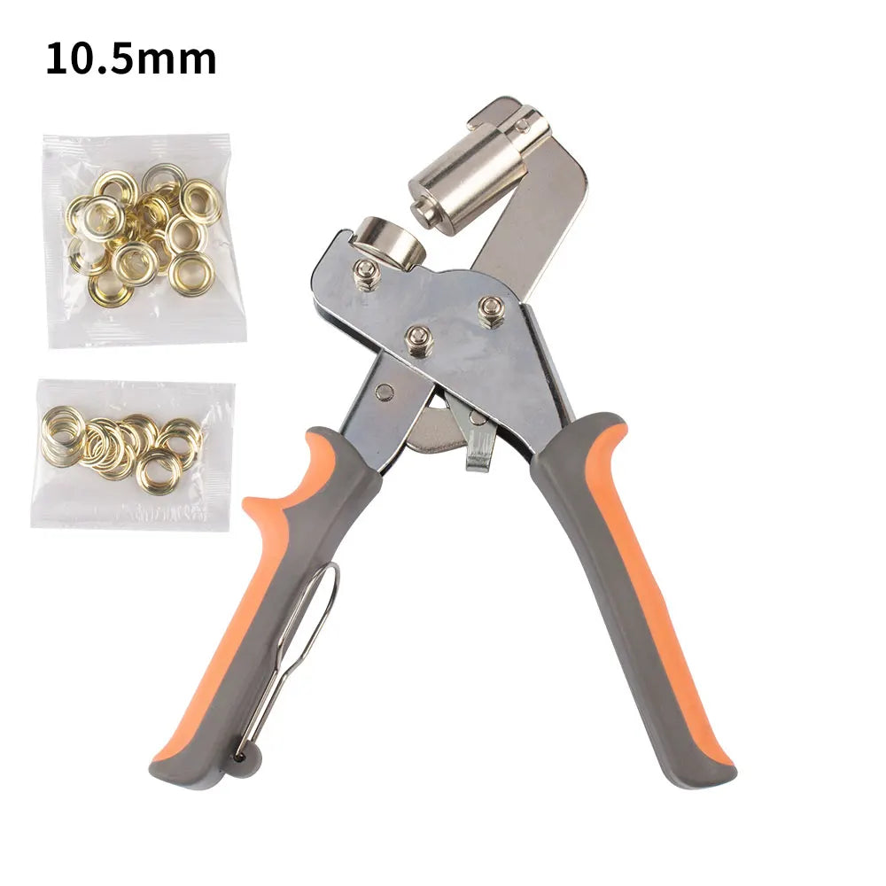 Heavy Duty Grommet Tool Kit For Eyelet Installation Leather Canvas 10002112348441-1