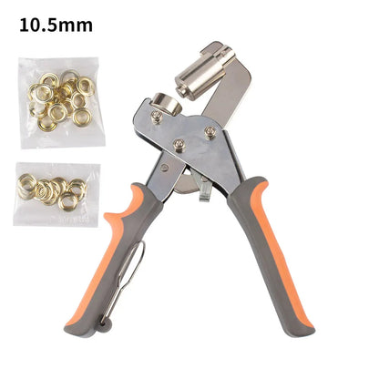 Heavy Duty Grommet Tool Kit For Eyelet Installation Leather Canvas 10002112348441-1