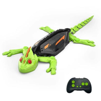 Gecko Climber – Cool & Exciting – Chameleon Robot - Remote Control Gecko that Climbs Glass & Smooth Walls BBO-017660