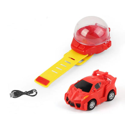 Interactive Wrist Racing Watch With Mini Remote Control Car 9907945439578-1