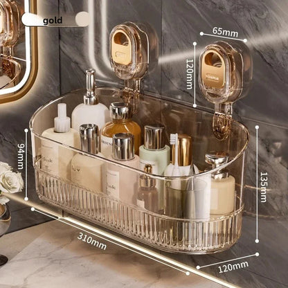 No-Drill Bathroom Suction Storage Box – Large Capacity & Strong Load-Bearing 9684751319342-1