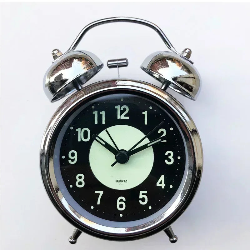 Extra Loud Retro Double Bell Alarm Clock For Heavy Sleepers