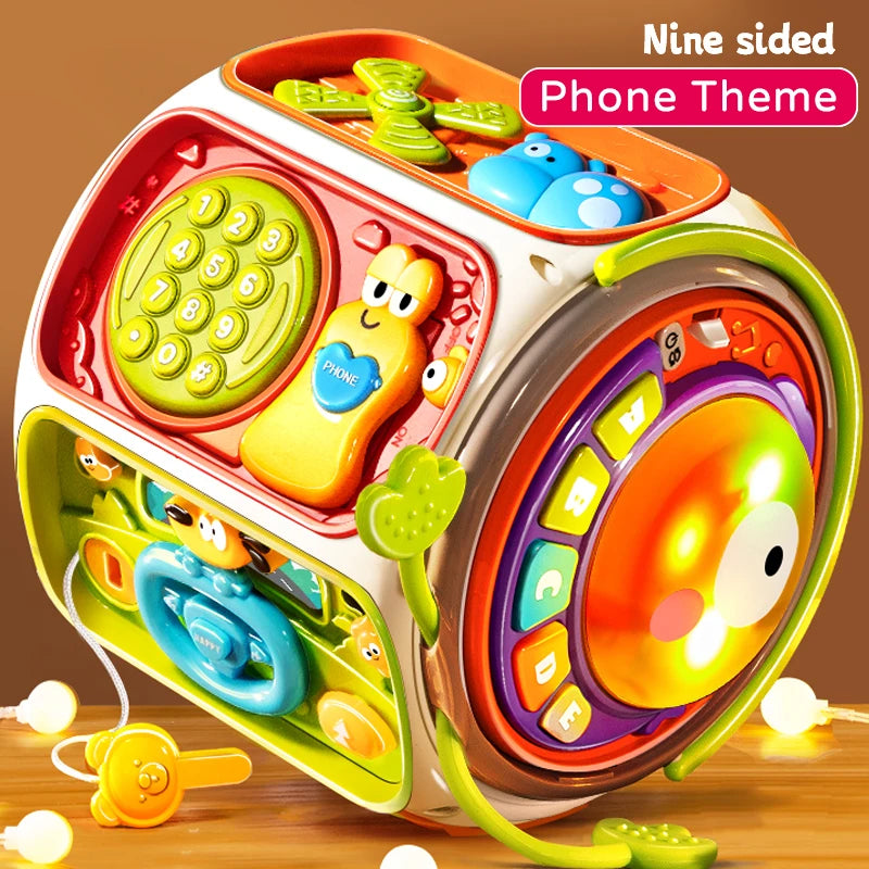 Interactive Musical Learning Activity Cube For Toddlers 15694856913245-1