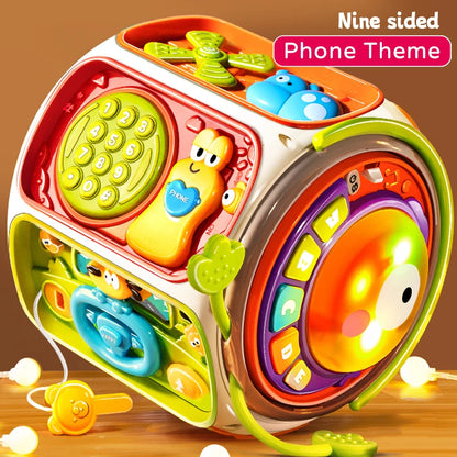 Interactive Musical Learning Activity Cube For Toddlers 15694856913245-1