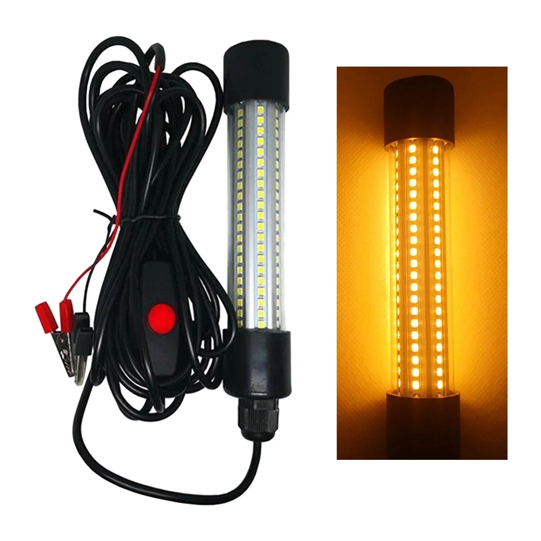 Underwater Night Fishing Light - Lumens Fish Attracting Light, Night Fishing Light 7881721544902-1