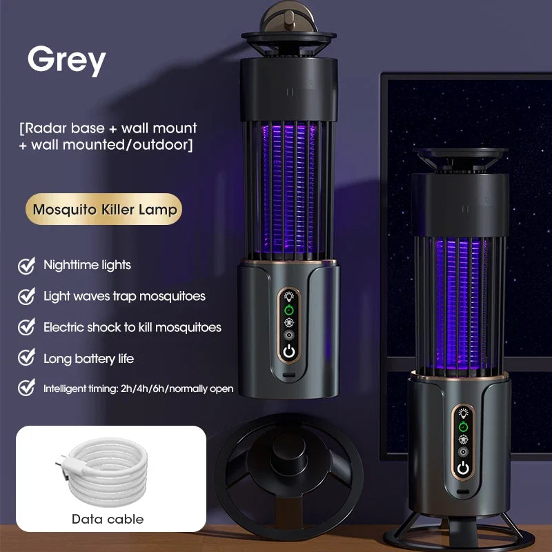 Mosquito Trap Lamp – Lightweight Usb-Rechargeable With Dual Light Modes 15105909031296-1