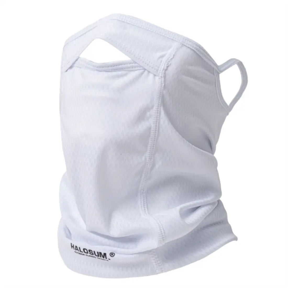 Army Green UV Protection Breathable Cycling Face Mask with Ear Hooks - Summer Ice Silk Neck Gaiter for Men and Women V888-ELOSUNG17378