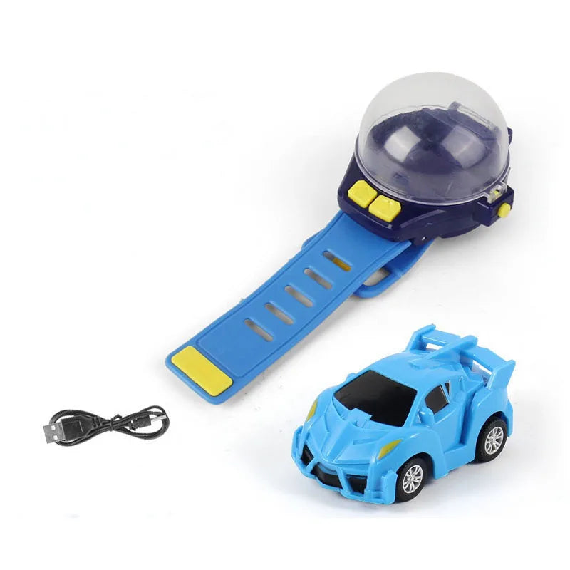 Interactive Wrist Racing Watch With Mini Remote Control Car 9907945439578-1