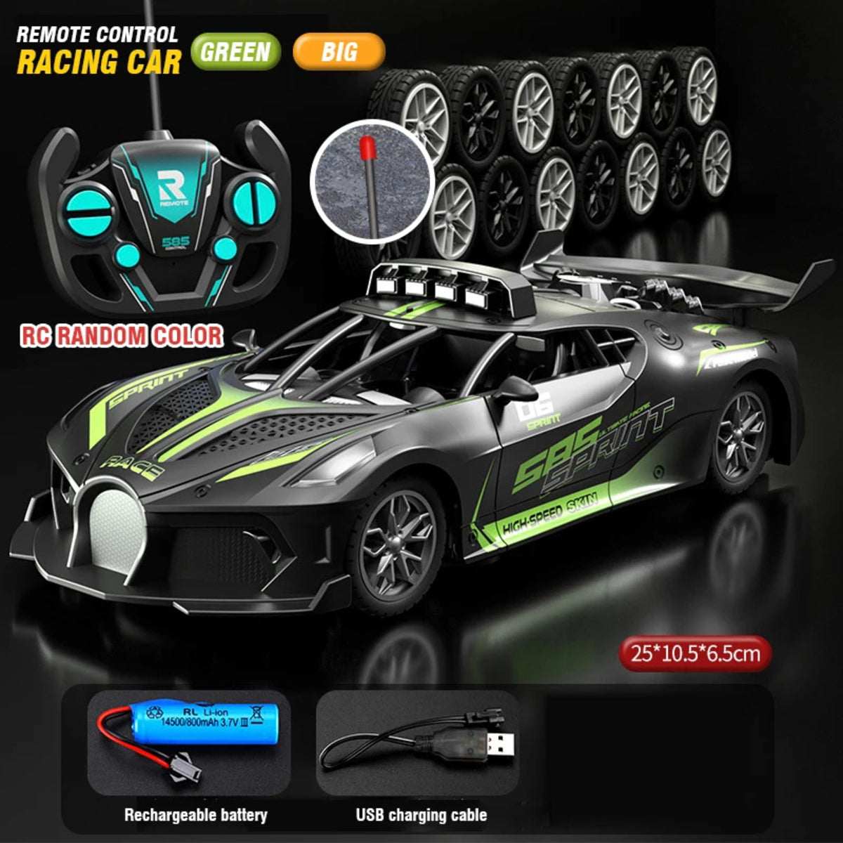 Speedcub – Child-Safe 1:18 Rc Drift Car With Robust Design 10582337618184-1
