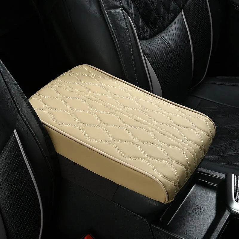 Leather Car Armrest Pad Adds Comfort and Protects From Wear 14814271766854-1
