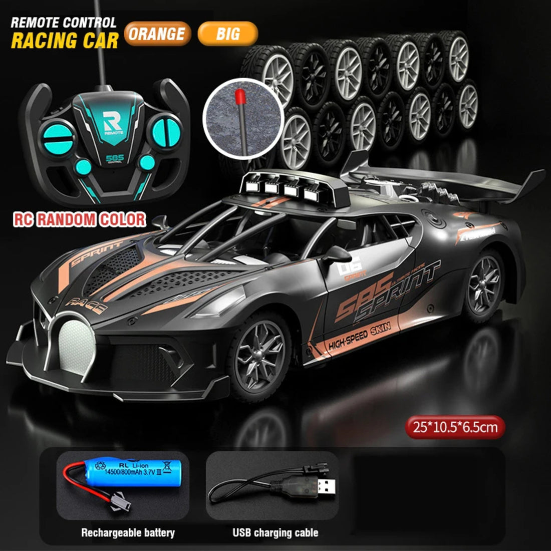 Speedcub – Child-Safe 1:18 Rc Drift Car With Robust Design 10582337618184-1