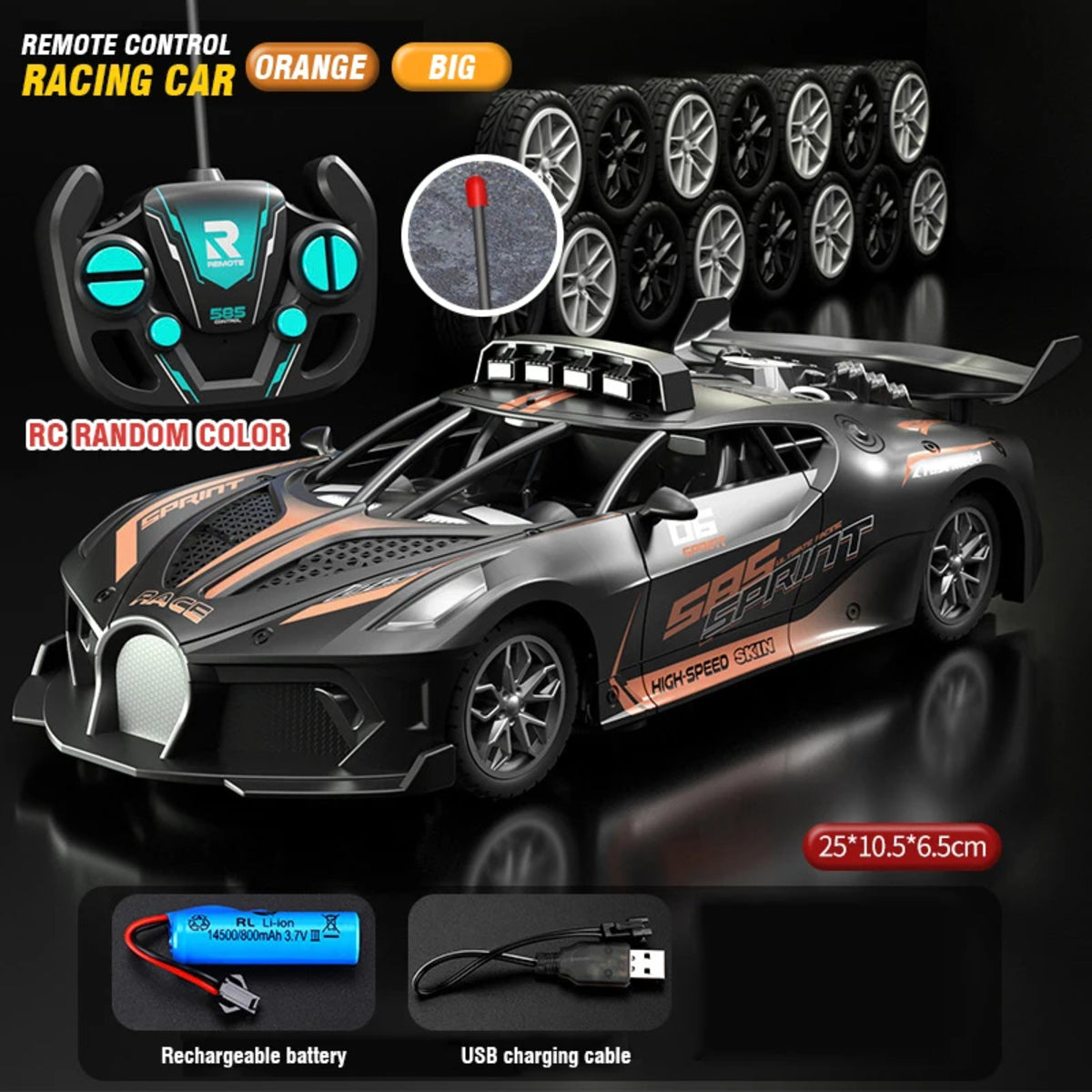 Speedcub – Child-Safe 1:18 Rc Drift Car With Robust Design 10582337618184-1