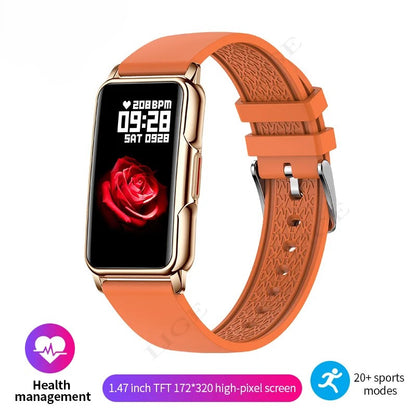 Zelina Women’S Smartwatch – Stylish Fitness Tracker With Heart Rate, Sleep Monitor & Notifications