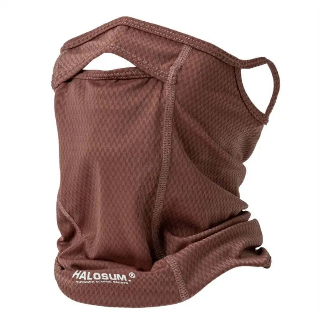 Army Green UV Protection Breathable Cycling Face Mask with Ear Hooks - Summer Ice Silk Neck Gaiter for Men and Women V888-ELOSUNG17378