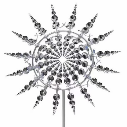Anti-Rust Kinetic Metal Wind Spinner Windmill for Outdoor Garden Decor & Landscaping 9908747239745-1
