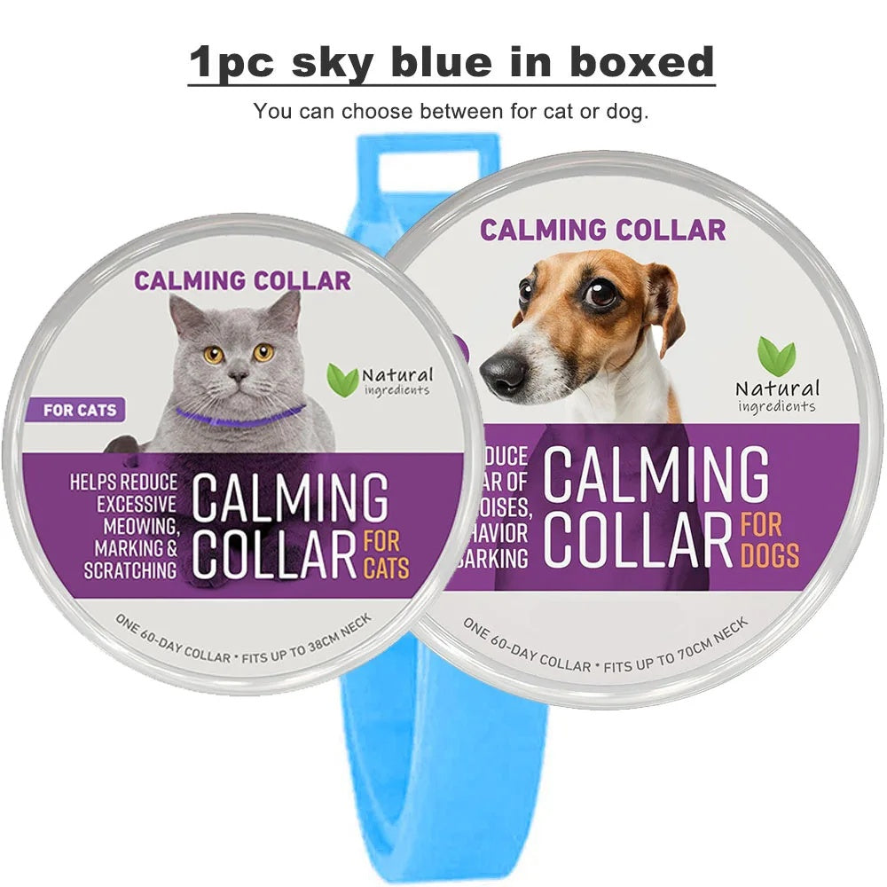Calming Pheromone Collar for Cats – Pet Anti Anxiety Products 10104796447021-1