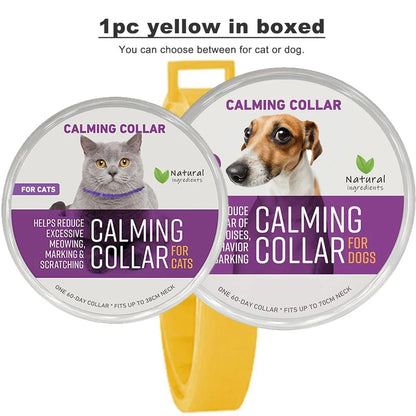 Calming Pheromone Collar for Cats – Pet Anti Anxiety Products 10104796447021-1