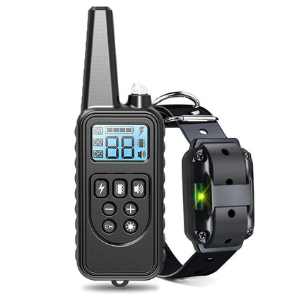 800M Rechargeable Electric Dog Training Collar - Waterproof, Remote Control & Ideal for Effective Dog Training 9975745872193-1