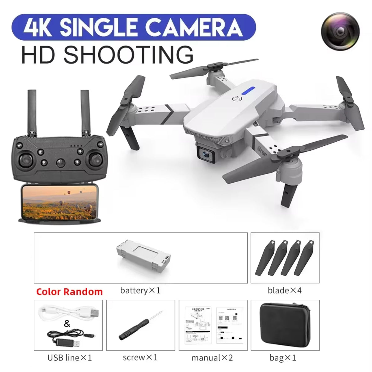 Dual Camera 4K Drone For Smooth Aerial Video Recording 8424390852739-2