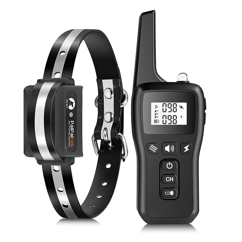 1000m Waterproof Dog Training Collar - Rechargeable, Remote Control & Adjustable for Small, Medium, and Large Dogs 9950235132225-1